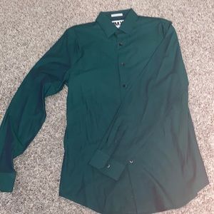 Extra Slim Fir 1MX Express 15-15 1/2green shirt